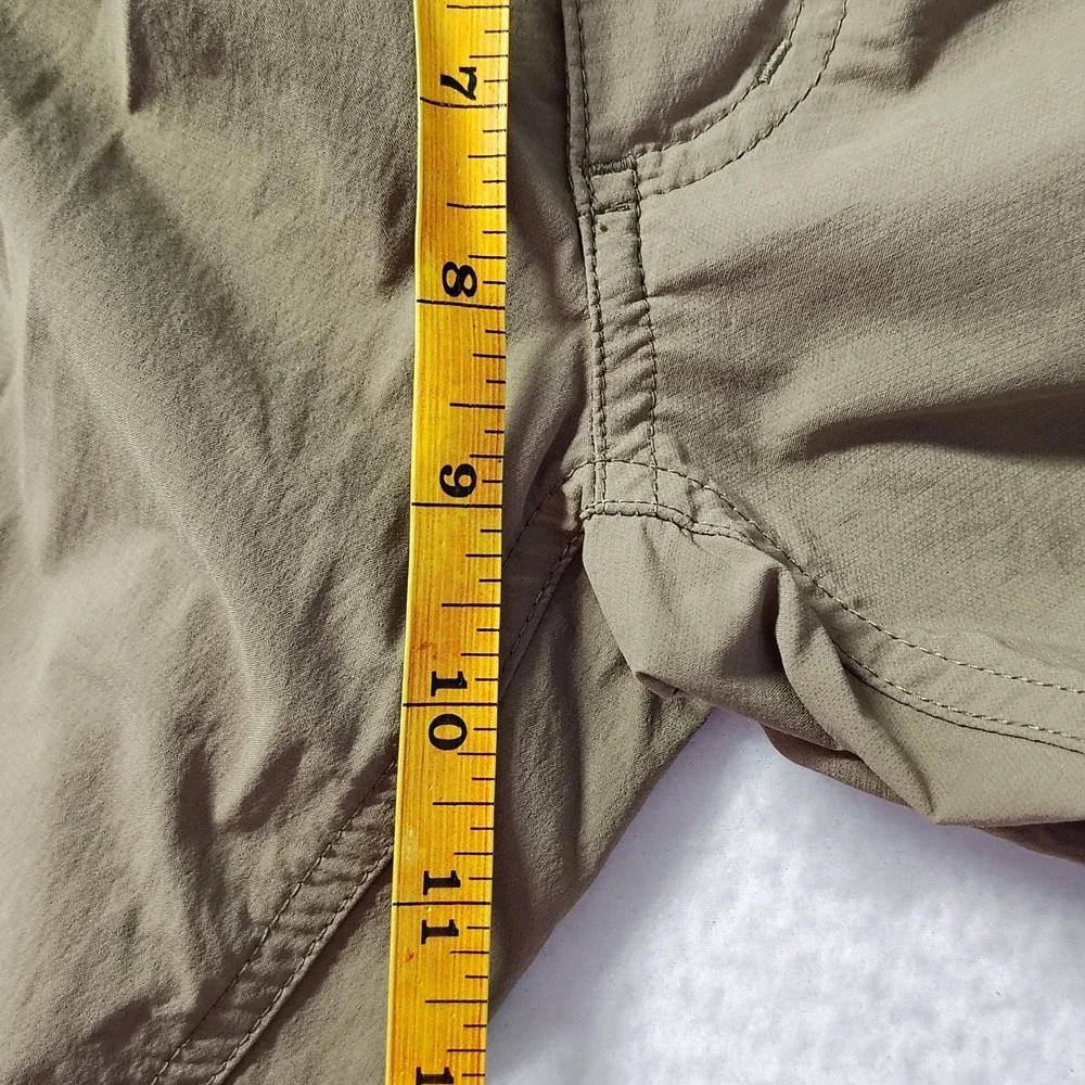 Marmot Men's Nylon Pants size 32x31 Tan Zipper Tech‎ Pocket Stretch Trail Hiking